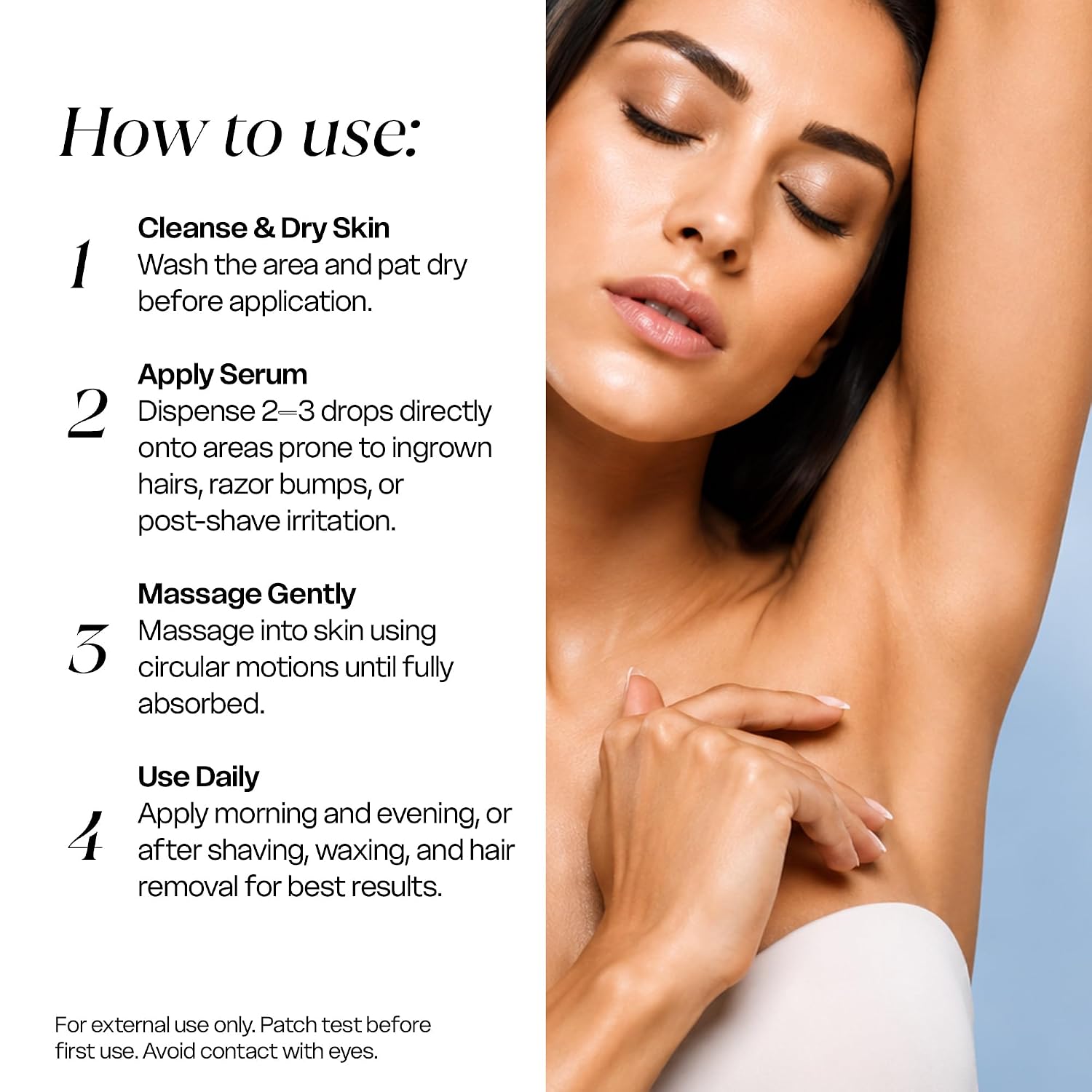 Ingrown Hair Serum For Razor Bumps & Smooth Skin - Image 2